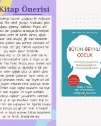 KURUM PİSKOLOGUMUZUN KİTAP ÖNERİSİ