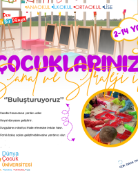 Sanat çocuğun; ✅yaratıcılığını geliştirir