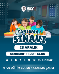 Kadıköy KEY Koleji Tanışma Sınavı