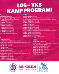 LGS - YKS KAMPS PROGRAMI