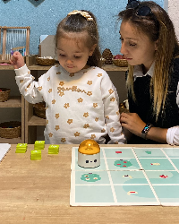 Robotik kodlama ve mühendislik dersimiz