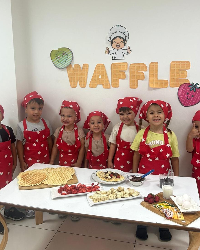 Waffle Yapma Etkinliğimiz!