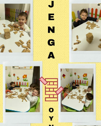 Jenga Oynuyoruz