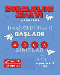 Bursluluk Sınavı Başvurular Başladı!