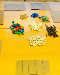 Artık materyal ile tamamlama çalışmamız