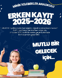 Erken Kayıt 2025 - 2026