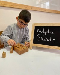 MONTESSORİ ( KULPLU SİLİNDİR)
