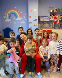 Dt. Begüm Gök Çoban okulumuzda ağız ve diş bakımıyla ilgili bilgilendirmeler yaptı.