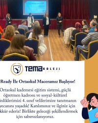 T-Ready İle Ortaokul Maceramız Başlıyor