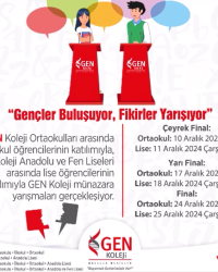 Gençler Buluşuyor, Fikirler Yarışıyor! …