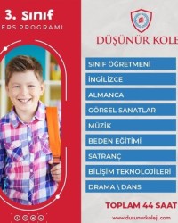 DERS PROGRAMLARIMIZ!