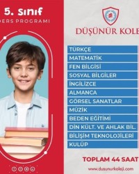 DERS PROGRAMLARIMIZ!