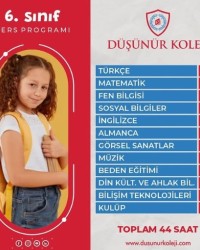 DERS PROGRAMLARIMIZ!