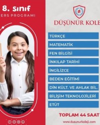 DERS PROGRAMLARIMIZ!
