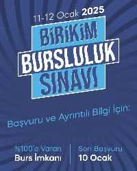 Birikim Okulları Fatih Bursluluk Sınavı Başvuruları Başlamıştır