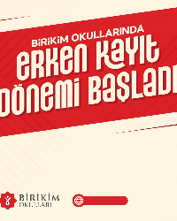 Erken Kayıt Dönemi Başladı