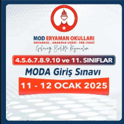MODA GİRİŞ SINAVI