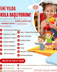 Yeni Yılda Okula Başlıyorum ... !