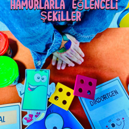 Eğlenceli Hamurlar ile Şekilleri Öğreniyoruz!