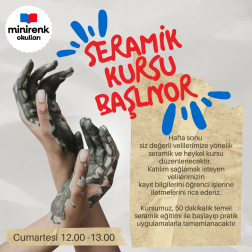 Veliler için seramik kursu