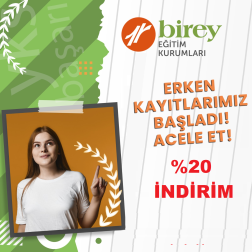 ERKEN KAYIT İNDİRİMİ