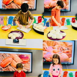 Minik Şefler Ekmek Yapıyor