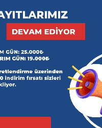 Kayıtlarımız Devam Ediyor