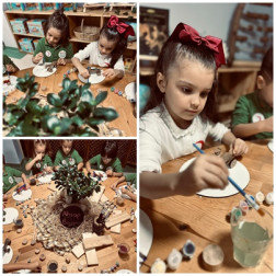 Çocuklarla Ahşap Boyama Etkinliği