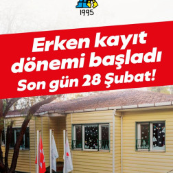 ERKEN KAYIT DÖNEMİ BAŞLADI!