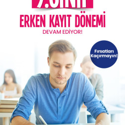 9.SINIF ERKEN KAYIT DÖNEMİ DEVAM EDİYOR!