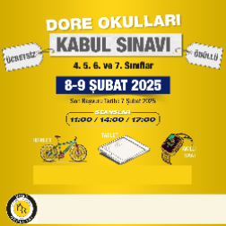 Kabul Sınavı Başvurularımız Başlamıştır!