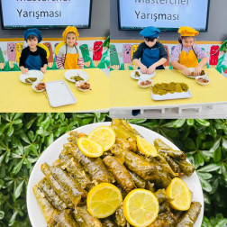 Minik Şeflerle Yaprak Sarma Sanatı