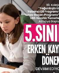 Bil Koleji’nde Erken Kayıt Fırsatı Devam Ediyor!