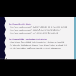 Velilerimizle Zoom Toplantısı gerçekleştirdik.