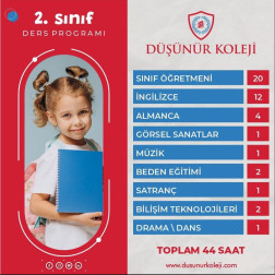 DERS PROGRAMLARIMIZ !