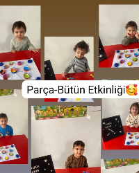 Parça Bütün Etkinliğimiz