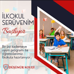 İLKOKUL SERÜVENİM BAŞLIYOR.