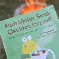 Bahçemizde hikaye eşliğinde sıcak çikolata