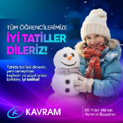 İyi Tatiller Dileriz!
