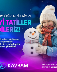 Tüm Öğrencilerimize İyi Tatiller Dileriz