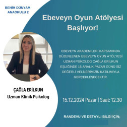 EBEVEYNLİ OYUN GRUBU ( PSİKOLOG EŞLİĞİNDE )