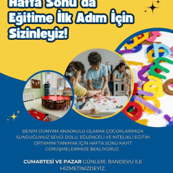 GELECEĞİN YILDIZLARI İÇİN KAPILARIMIZ HAFTA SONUDA AÇIK.