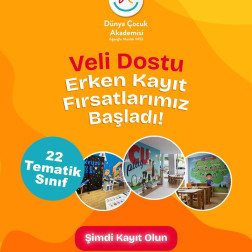 VELİ DOSTU ERKEN KAYIT FIRSATI