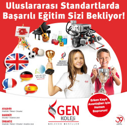 2025-2026 Eğitim öğretim yılı kayıtları GEN Koleji'nde başladı!