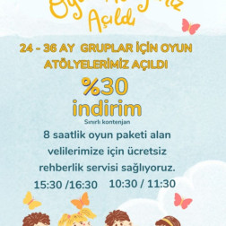 Küçük yaş grubu (Oyun Atölyeleri)