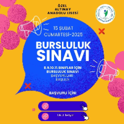 Bursluluk Sınavı Başvuruları Başladı