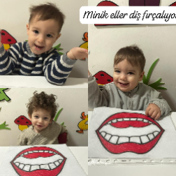 Minik Eller Diş Fırçalıyor