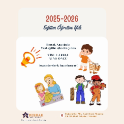 2025 - 2026 Eğitim Öğretim Yılına Farklı ve Öncü Branş Derslerimizle Hazırlanıyoruz