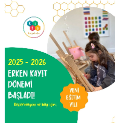 2025 - 2026 Erken Kayıt Dönemi Başladı
