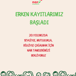 ERKEN KAYIT DÖNEMİ BAŞLIYOR.